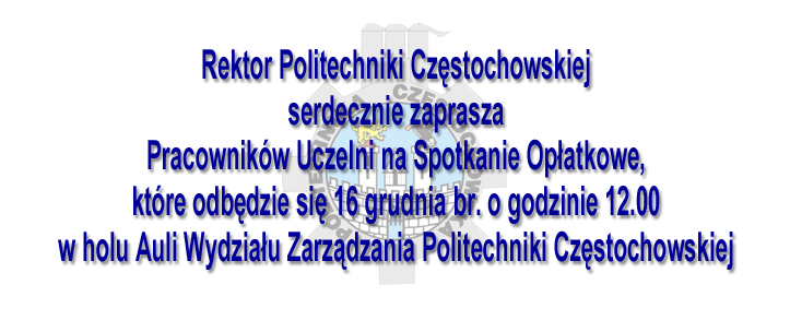 Spotkanie Opłatkowe 2015