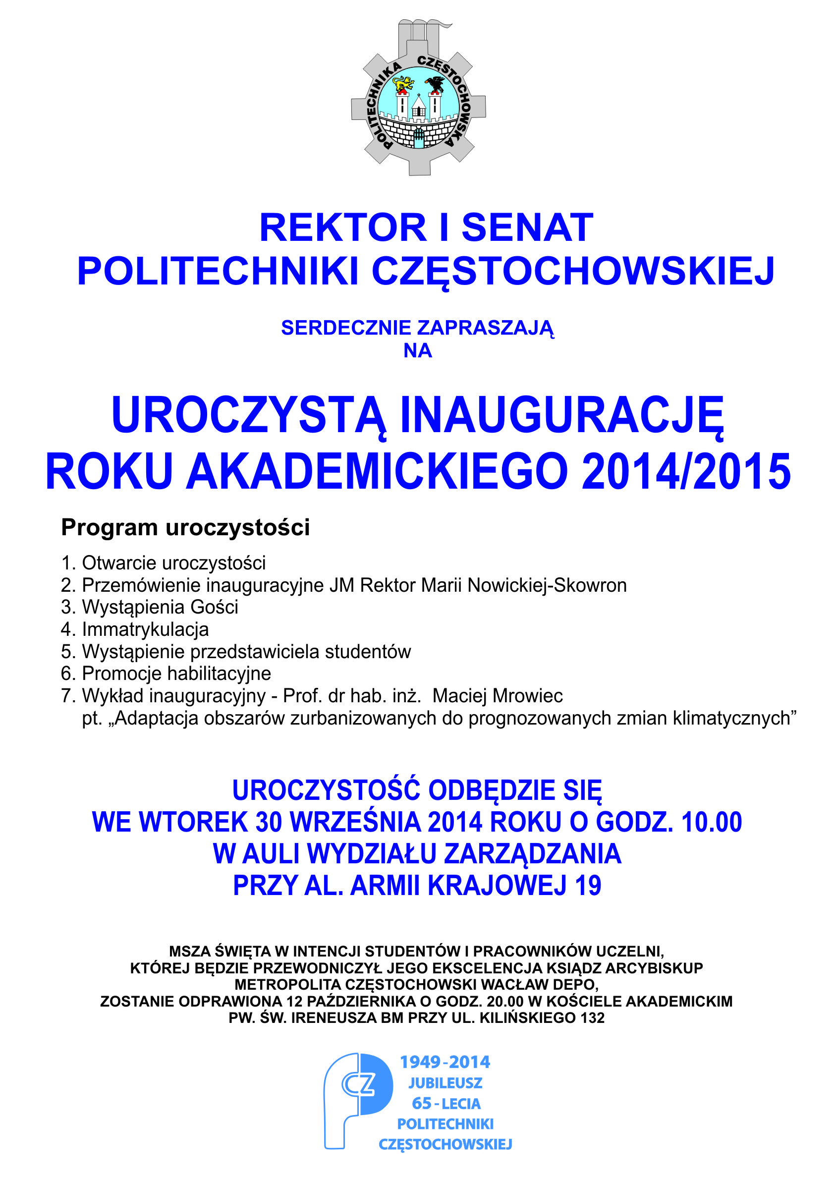 Plakat_inauguracja_2014